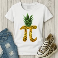 Pi-neapple Pineapple Pi Day Womens T-Shirt