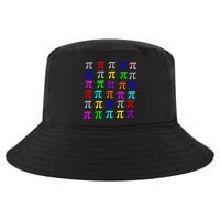 Pi Plaid Rainbow Pride Pi Day Collage Cool Comfort Performance Bucket Hat