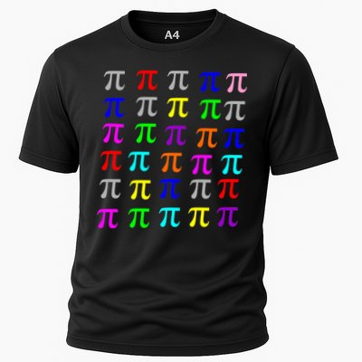Pi Plaid Rainbow Pride Pi Day Collage Performance Shirt