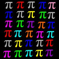 Pi Plaid Rainbow Pride Pi Day Collage Drawstring Bag