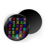 Pi Plaid Rainbow Pride Pi Day Collage Magnet