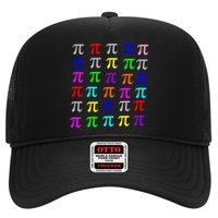 Pi Plaid Rainbow Pride Pi Day Collage Trucker Hat