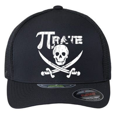 PI Rate Math Skull and Cross Swords Flexfit Unipanel Trucker Cap