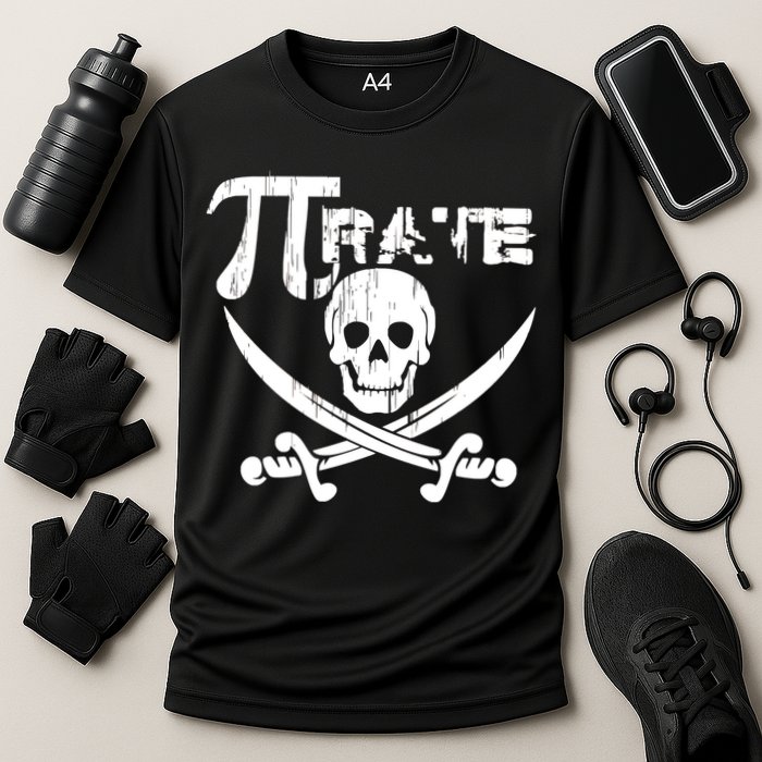 PI Rate Math Skull and Cross Swords Performance Shirt