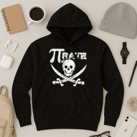 PI Rate Math Skull and Cross Swords Hoodie