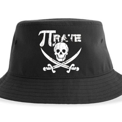 PI Rate Math Skull and Cross Swords Sustainable Bucket Hat