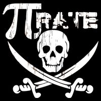PI Rate Math Skull and Cross Swords Drawstring Bag