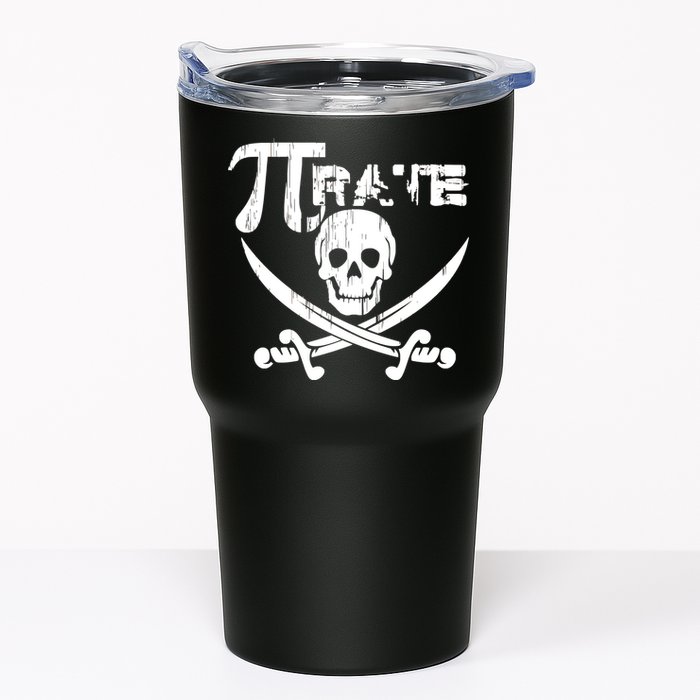 PI Rate Math Skull and Cross Swords Tumbler