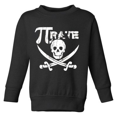 PI Rate Math Skull and Cross Swords Toddler Sweatshirt