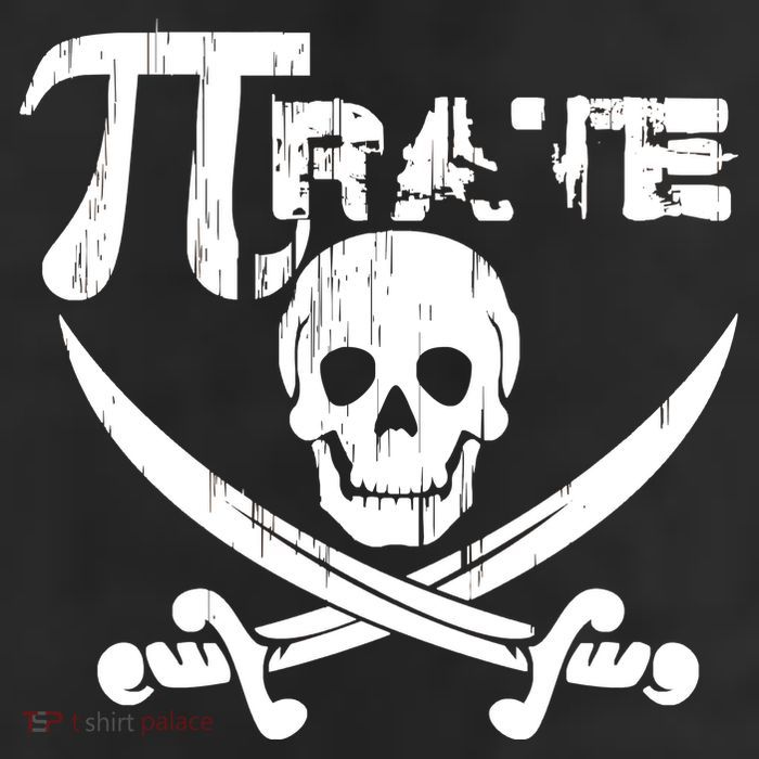 PI Rate Math Skull and Cross Swords Trucker Hat