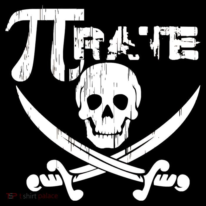 PI Rate Math Skull and Cross Swords Tank Top
