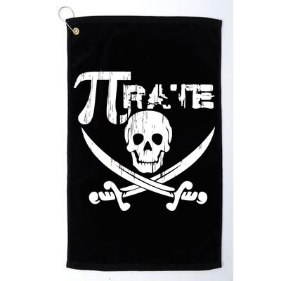 PI Rate Math Skull and Cross Swords Golf Towel