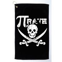 PI Rate Math Skull and Cross Swords Golf Towel