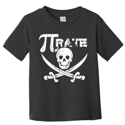 PI Rate Math Skull and Cross Swords Toddler T-Shirt
