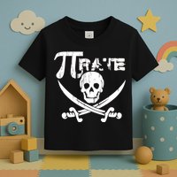 PI Rate Math Skull and Cross Swords Toddler T-Shirt