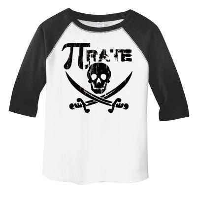 PI Rate Math Skull and Cross Swords Toddler Fine Jersey T-Shirt