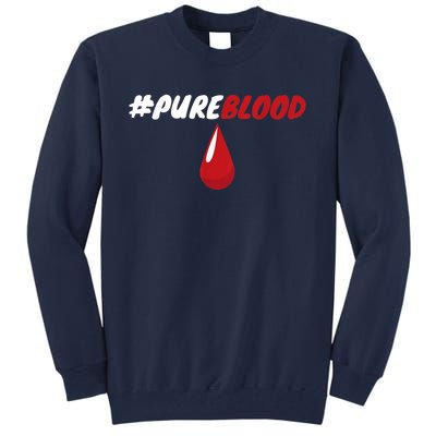 Pureblood Impeach 46 Joe Biden Anti Biden Tall Sweatshirt