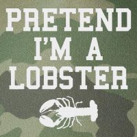 Pretend I'm A Lobster Funny Last Minute Lazy Costume Legacy Tie Dye Trucker Hat