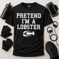 Pretend I'm A Lobster Funny Last Minute Lazy Costume Performance Shirt