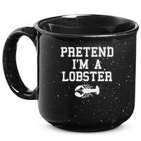 Pretend I'm A Lobster Funny Last Minute Lazy Costume 15oz Campfire Ceramic Mug