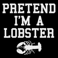 Pretend I'm A Lobster Funny Last Minute Lazy Costume 16 in Basic Backpack