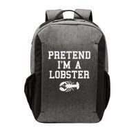 Pretend I'm A Lobster Funny Last Minute Lazy Costume Vector Backpack