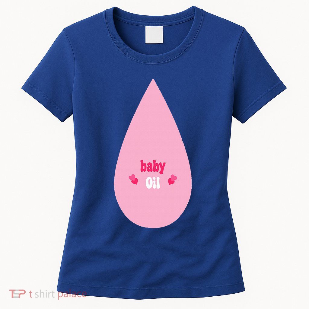 Pretend IM A Baby Oil Bottle Lazy Costume Women's T-Shirt