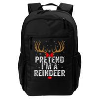 Pretend I'm a Reindeer Funny Easy Christmas Costume Daily Commute Backpack