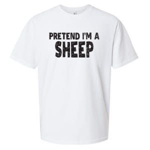 Pretend IM A Easy Lamb Halloween Costume Sueded Cloud Jersey T-Shirt