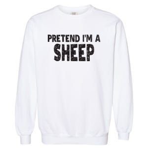 Pretend IM A Easy Lamb Halloween Costume Garment-Dyed Sweatshirt