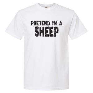 Pretend IM A Easy Lamb Halloween Costume Garment-Dyed Heavyweight T-Shirt