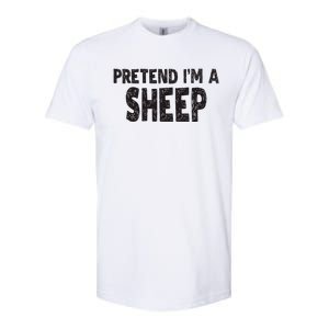 Pretend IM A Easy Lamb Halloween Costume Softstyle CVC T-Shirt