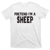 Pretend IM A Easy Lamb Halloween Costume T-Shirt