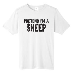 Pretend IM A Easy Lamb Halloween Costume Tall Fusion ChromaSoft Performance T-Shirt