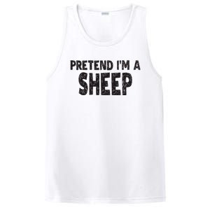 Pretend IM A Easy Lamb Halloween Costume PosiCharge Competitor Tank