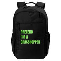 Pretend I'm a Grasshopper Halloween Costume Backpack