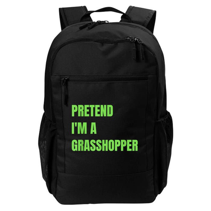 Pretend I'm a Grasshopper Halloween Costume Backpack