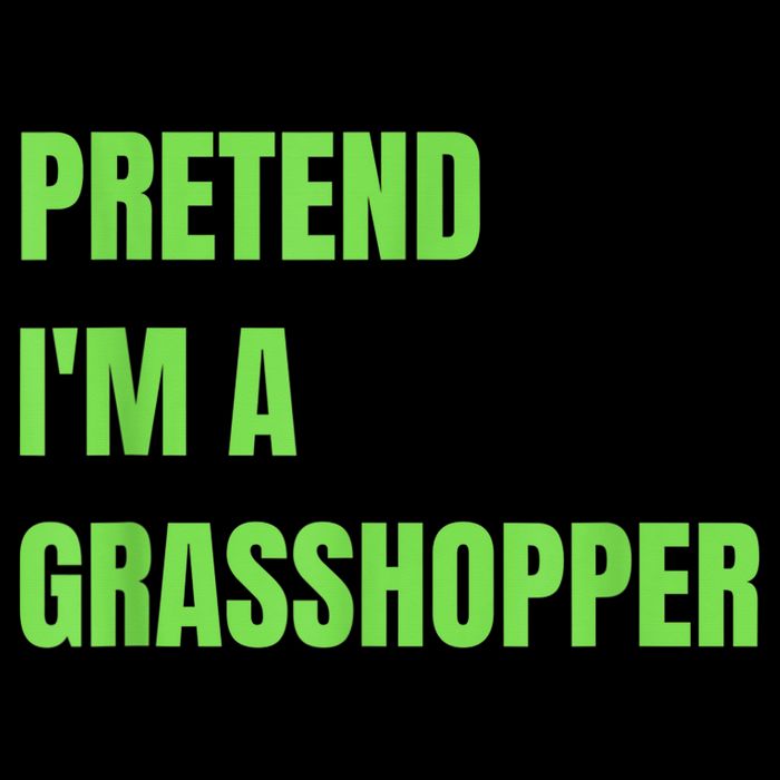 Pretend I'm a Grasshopper Halloween Costume Backpack