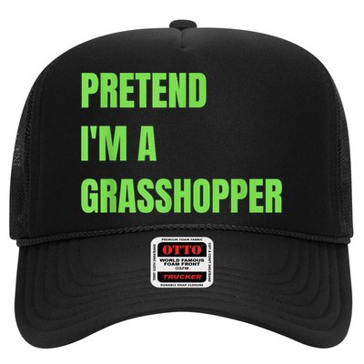Pretend I'm a Grasshopper Halloween Costume Trucker Hat