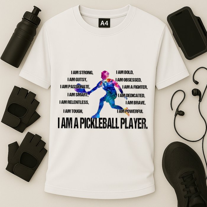 Pickleball I Am Trong Cooling Performance Crew T-Shirt