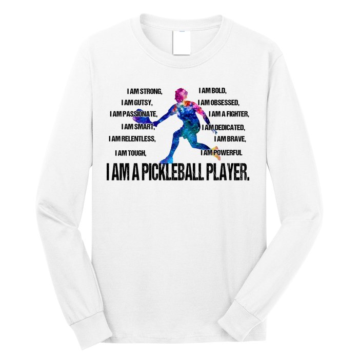 Pickleball I Am Trong Long Sleeve Shirt