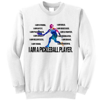 Pickleball I Am Trong Sweatshirt