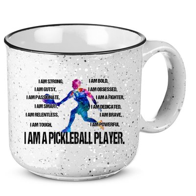 Pickleball I Am Trong 15oz Campfire Ceramic Mug