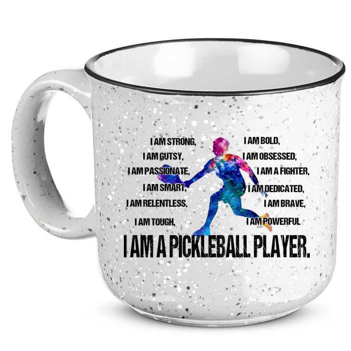 Pickleball I Am Trong 15oz Campfire Ceramic Mug