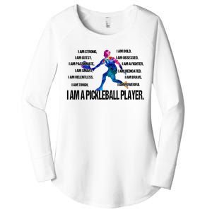 Pickleball I Am Trong Women's Perfect Tri Tunic Long Sleeve Shirt