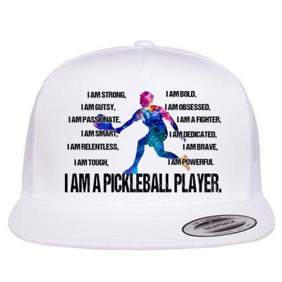 Pickleball I Am Trong Flatbill Hat