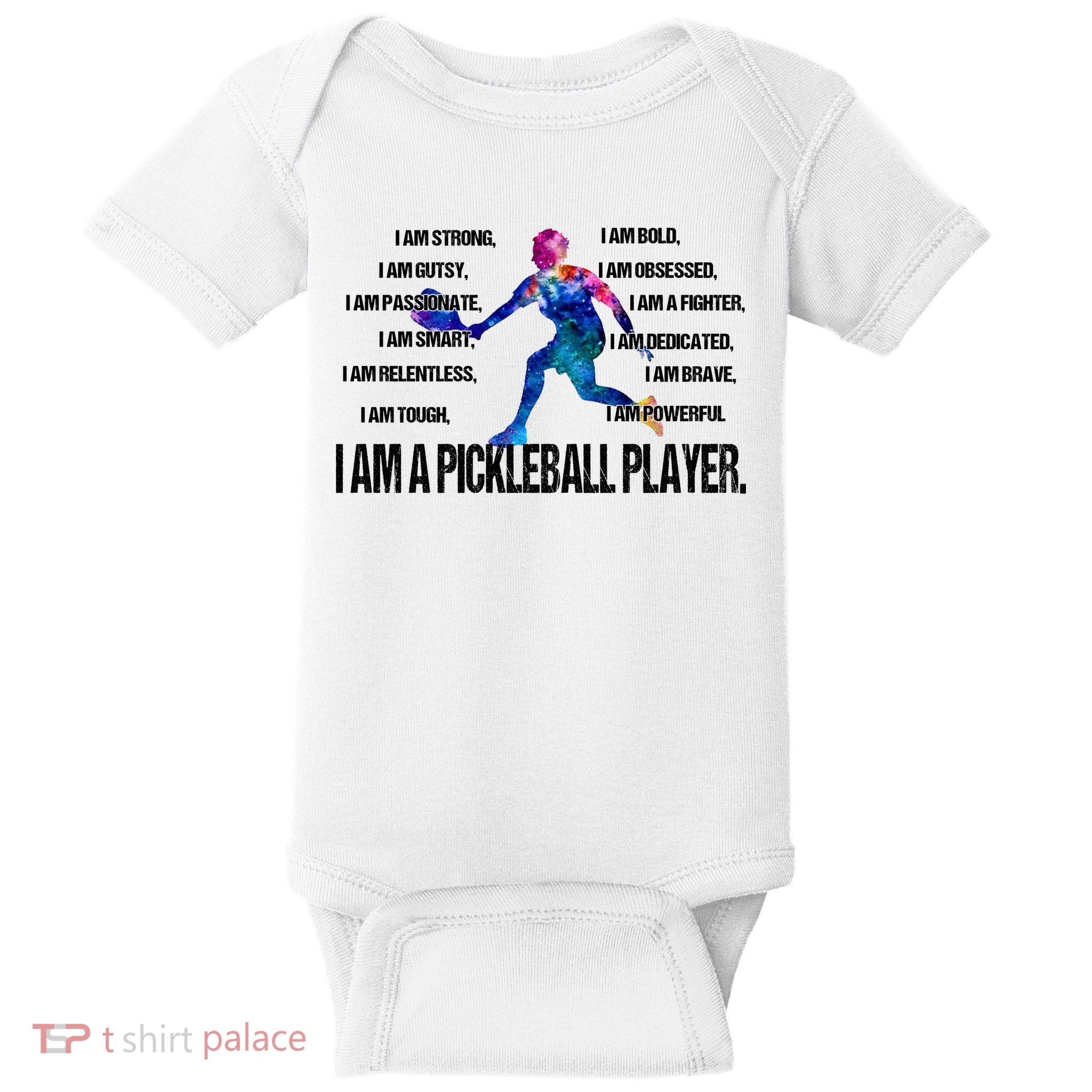 Pickleball I Am Trong Baby Bodysuit