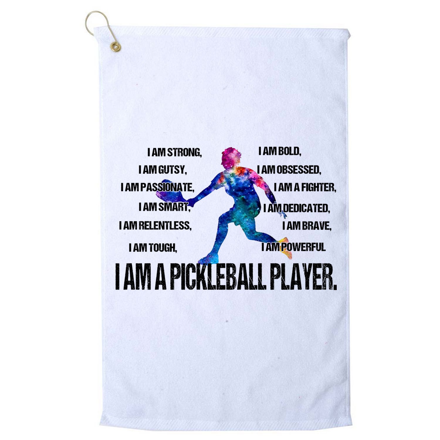 Pickleball I Am Trong Golf Towel