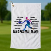 Pickleball I Am Trong Golf Towel