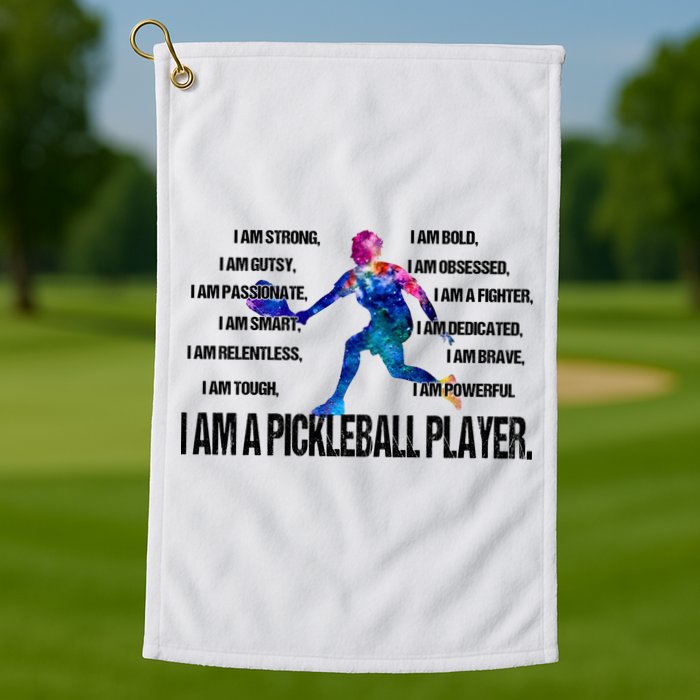 Pickleball I Am Trong Golf Towel